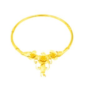 KIỀNG CỔ CƯỚI VÀNG 24K - K24.05